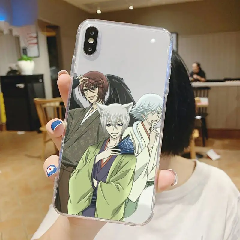 

anime Kamisama Hajimemashita Tomoe Phone Case Transparent for iPhone 6 7 8 11 12 s mini pro X XS XR MAX Plus