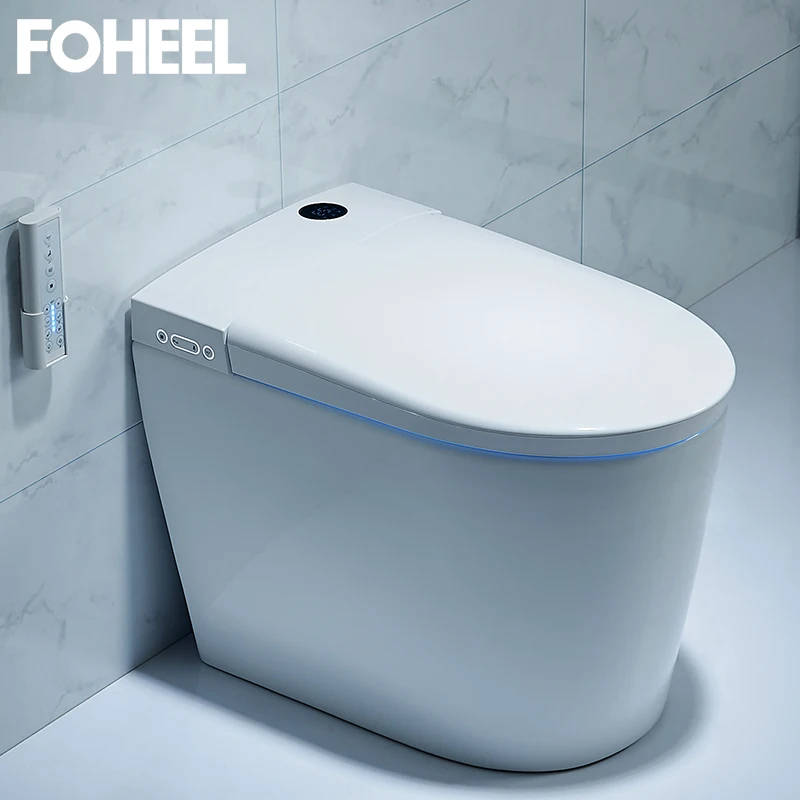 FOHEEL цельный Интеллектуальный туалет умный удлиненный с дистанционным