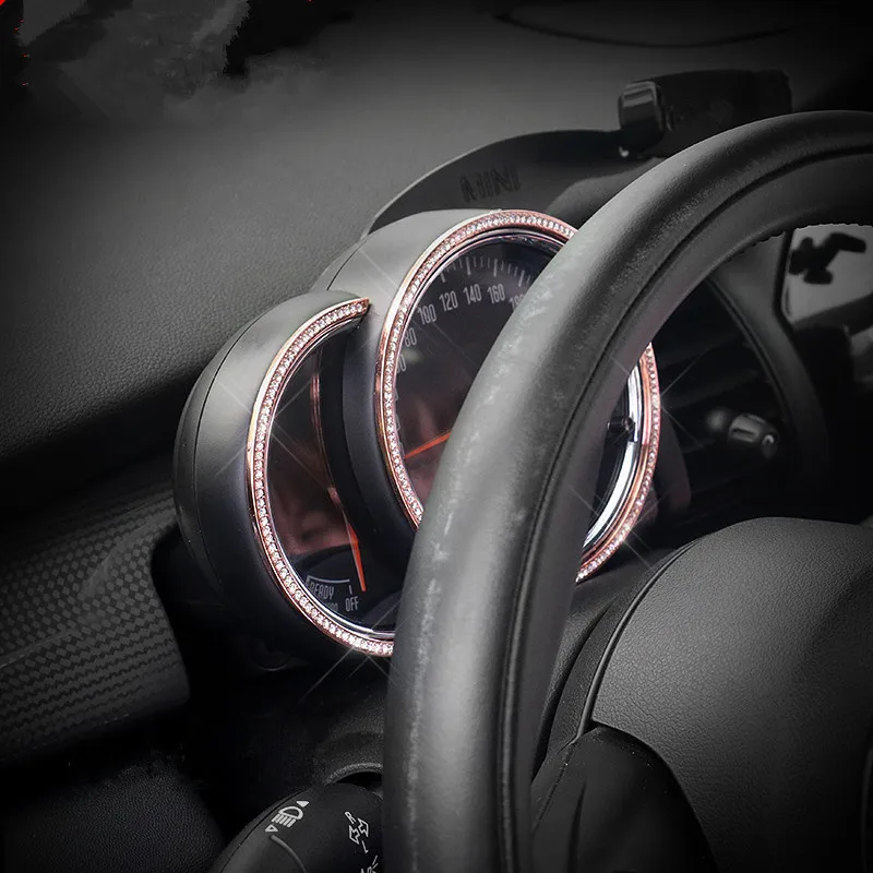 Bling автомобильный приборной панели измеритель дисплей рамка Крышка отделка