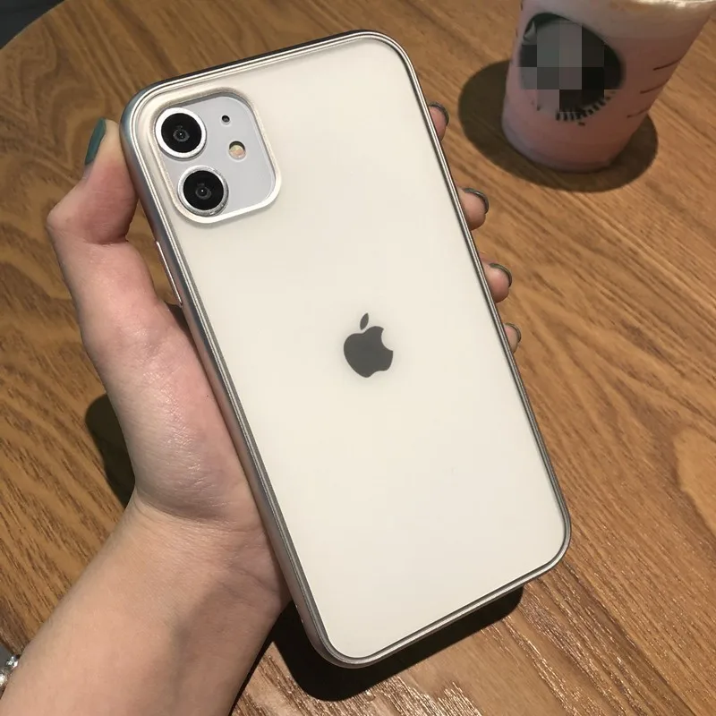 Для Iphone11 роскошный ручной чехол матирующий прозрачный для Apple 11promax