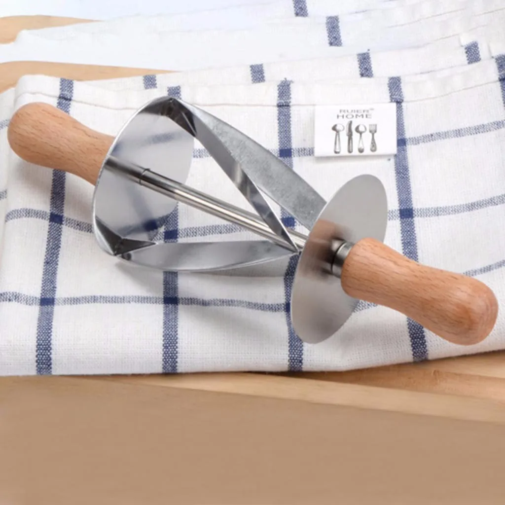 DIY нож для выпечки хлеба неровный из нержавеющей стали теста круассан роликовый