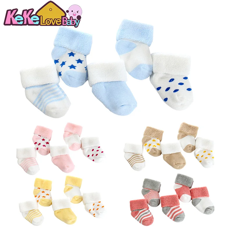 

5 Pairs/lot Newborn Baby Socks For Baby Girl Winter Cotton Thicken Warm Comfort New Born baby Boy Toddler Socks Meia Infantil