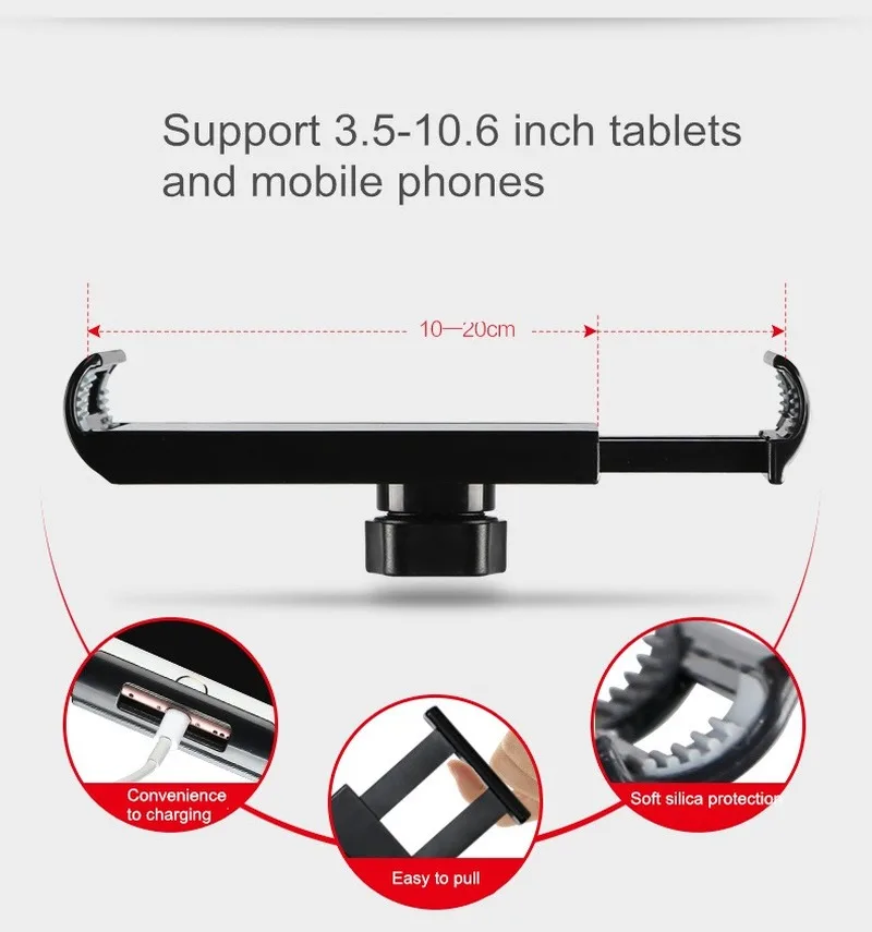 Регулируемый мобильный телефон стенд прикроватная тумбочка для просмотра