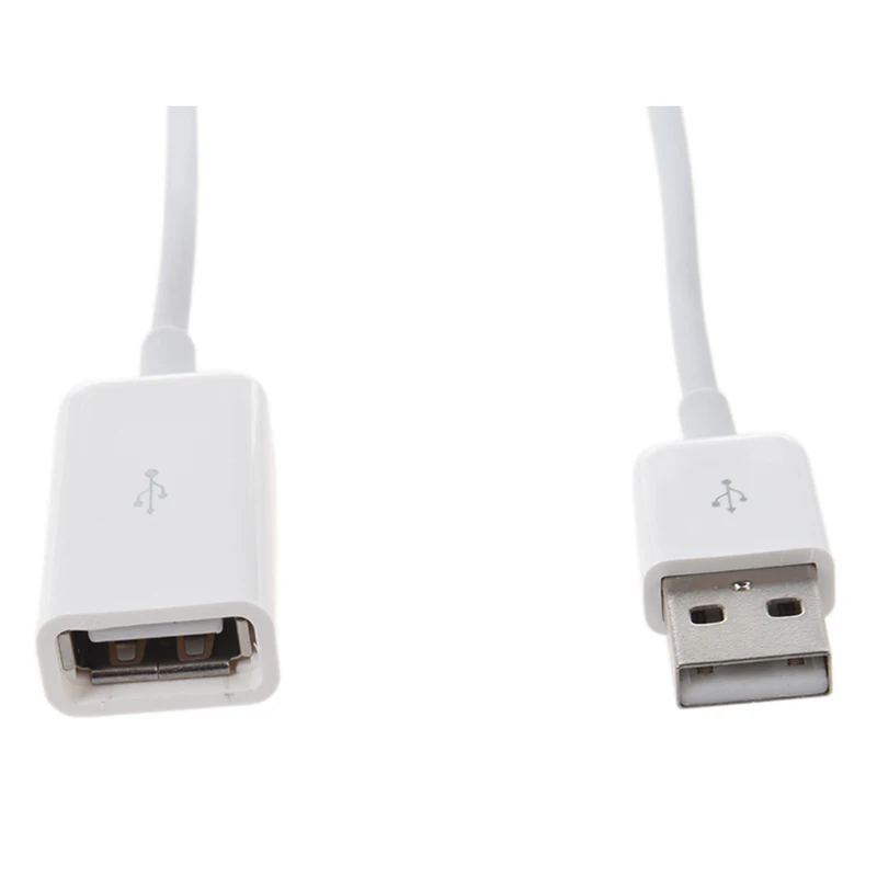 

USB A Male to A Female M/F Extension Cable White 40