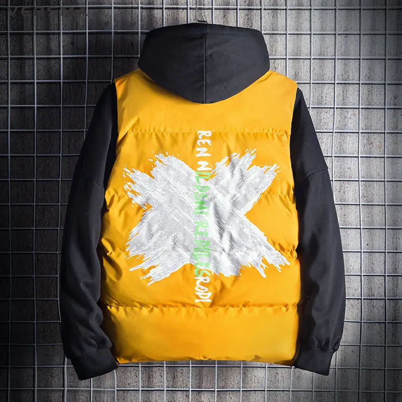 Жилет VERSMA мужской облегающий повседневная Байкерская безрукавка теплый карго