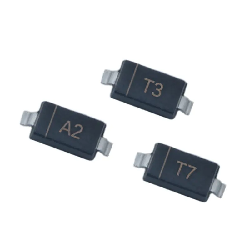 Диод быстрой переключения SMD SOD-100 1N4148W A2 1N4007W T7 1N5819W S4 T4 1N5819 SL 1N4007 1N5817 123 V 100 шт. |