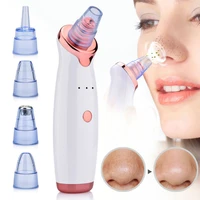blackhead remover face deep nose cleaner t zone pore acne pimple removal vacuum suction facial diamond beauty clean skin tools