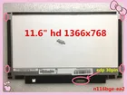 Бесплатная доставка, тонкая Светодиодная панель для ЖК-экрана 11,6 дюйма, x, lea1, EA2, подходит для B116XTN02.3, 1 M116NWR1, R7, 30-контактный EDP
