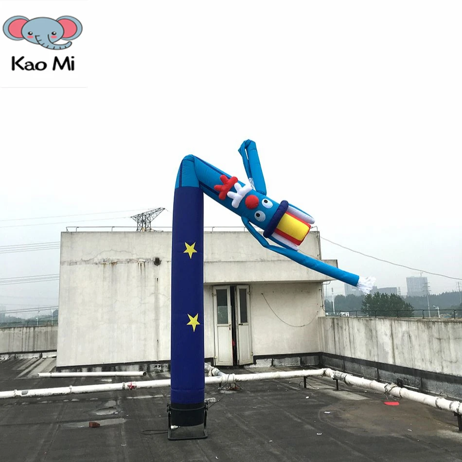 10 футовый 18 надувной воздушный танцор с изображением неба мужской шар мультяшная