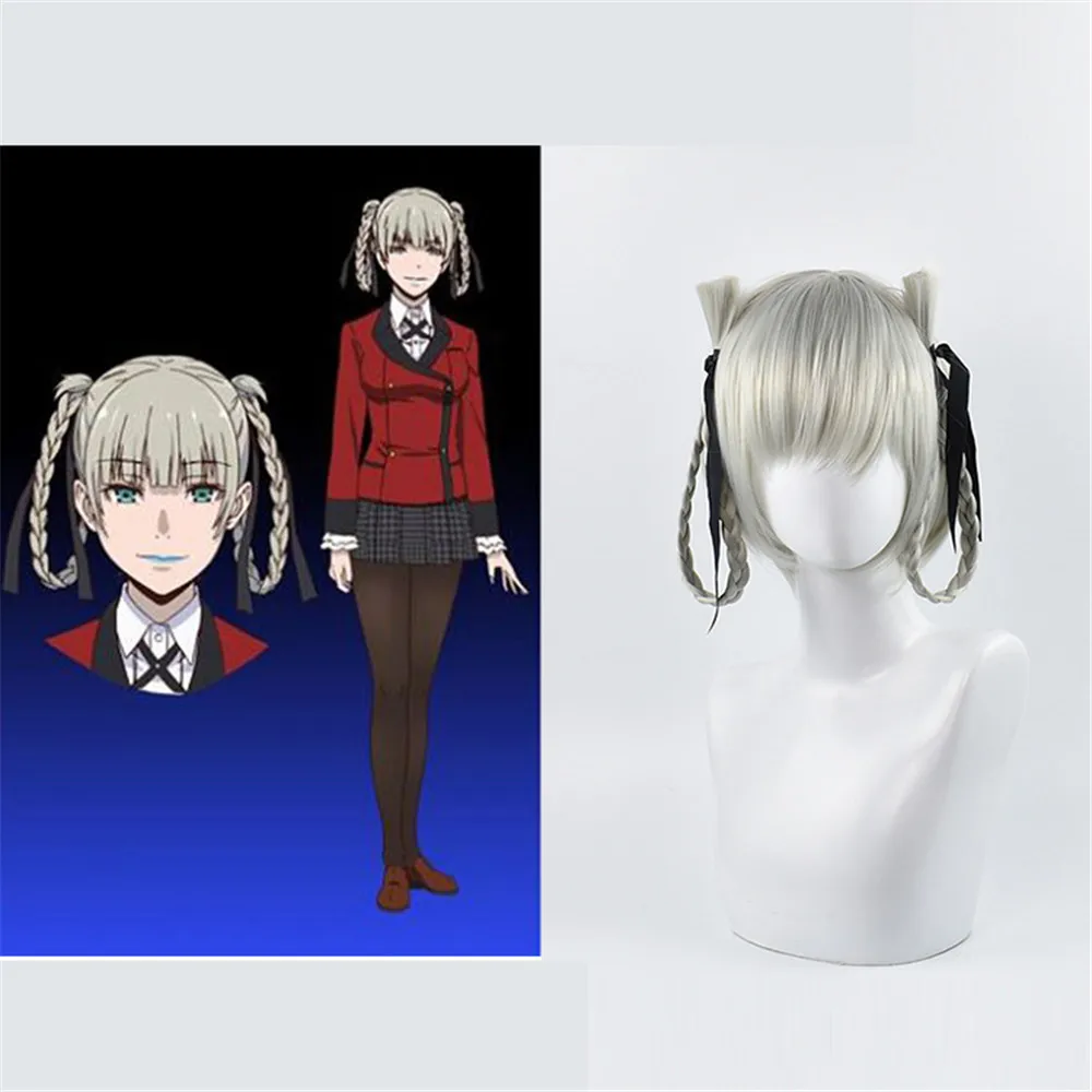 Kakegurui компульсивный игрок Mary Saotome momoboami Kirari Jabami Yumeko синтетические волосы Косплей
