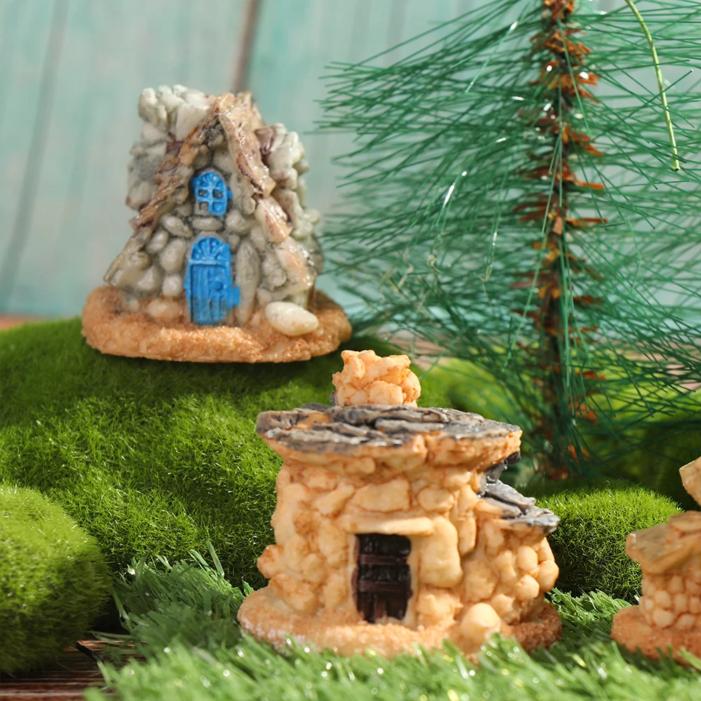 Хрустальный Террариум сказочное садовое украшение бонсай миниатюрный каменный