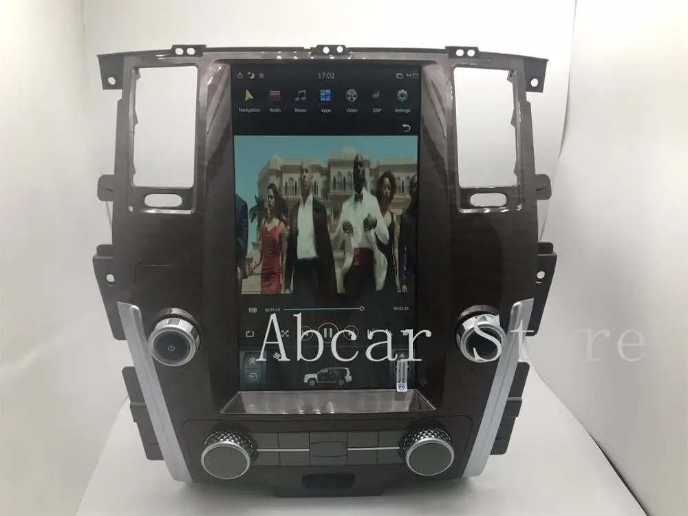 13 6 ''Tesla style Android 9 0 автомобильный dvd плеер GPS навигация для NISSAN патруль 2010 2018