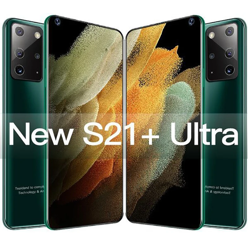 

New Galay S21+ Ultra 7.2Inch Smartphone 5800mAh Unlock Global Version 4G 5G Android10.0 32MP 12GB 512GB Celulares Mobilephone
