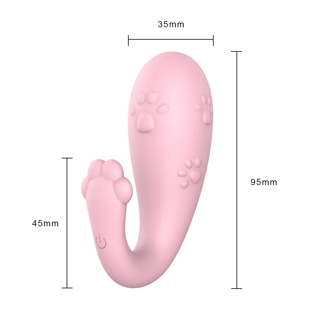 Соло 8 Частота Вибрационный яйцо APP Bluetooth Беспроводной Управление G spot головка