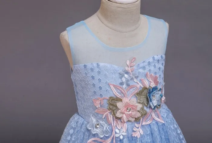 3 цвета вечерние платья высокое качество цветок алмаз розовый синий красный цвет