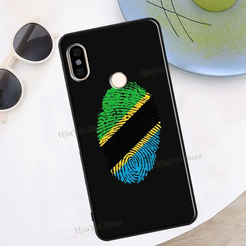 Герб оружия с флагом Танзании для Redmi Note 11 Pro Чехол телефона 10 7 8 9 10S 9S 9A 9T 9C |
