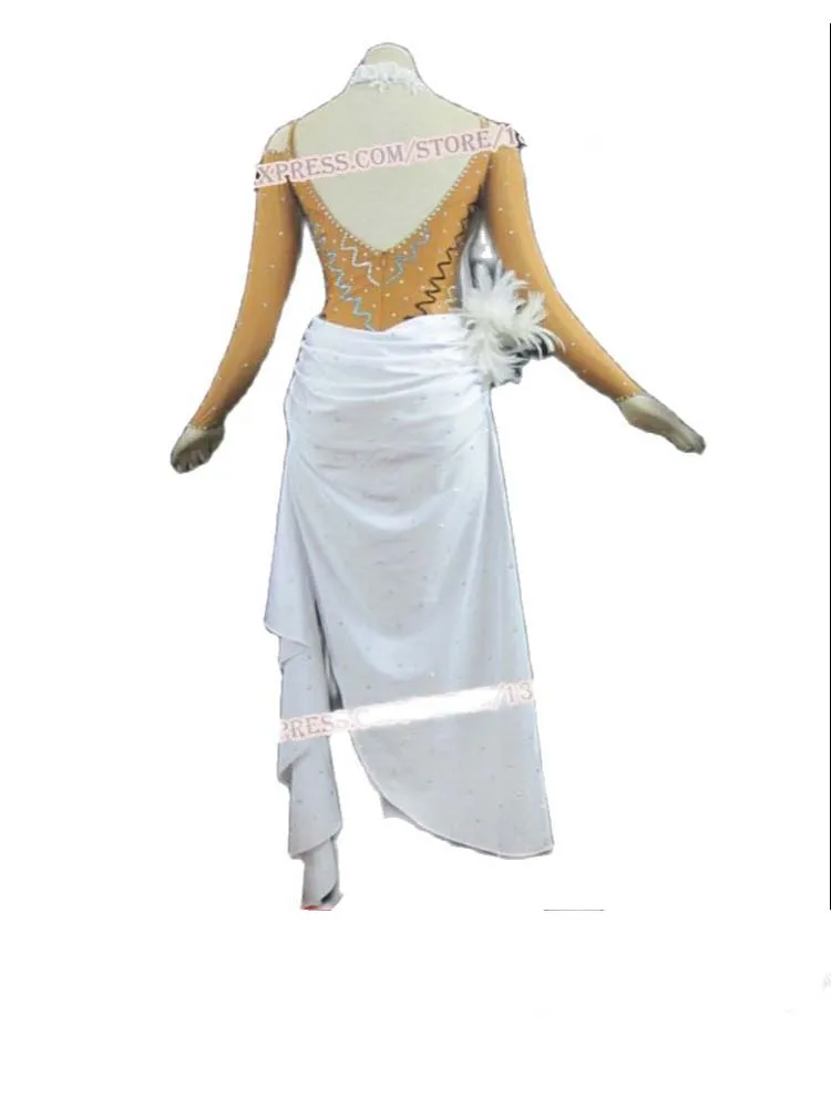 Latin dance dress Waltz Tango Ballroom Dance Dress For Girls Women Modern Perform Costume Wear LD-0036 | Тематическая одежда и