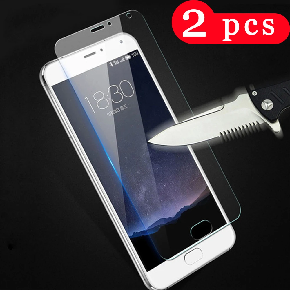 

2 шт. для meizu pro 7 plus полное покрытие Защитная стеклянная пленка для смартфона для meizu pro 6 plus защита для экрана телефона закаленное стекло