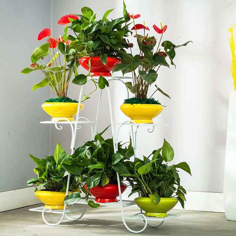 Mensole Per Fiori Mensola Porta Piante Varanda полки Terrasse украшения Balcon Балконная полка цветок железная стойка