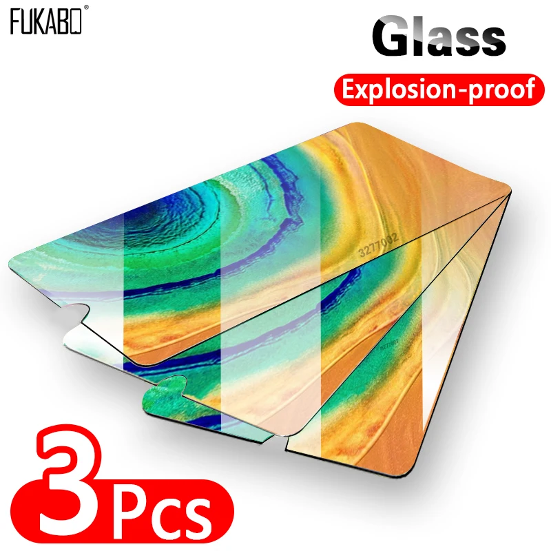 

Protective Tempered Glass For Huawei P30 P20 P10 Honor 10 Lite 8X Screen Protector For Huawei Mate 20 Pro Protection Ecran Glass