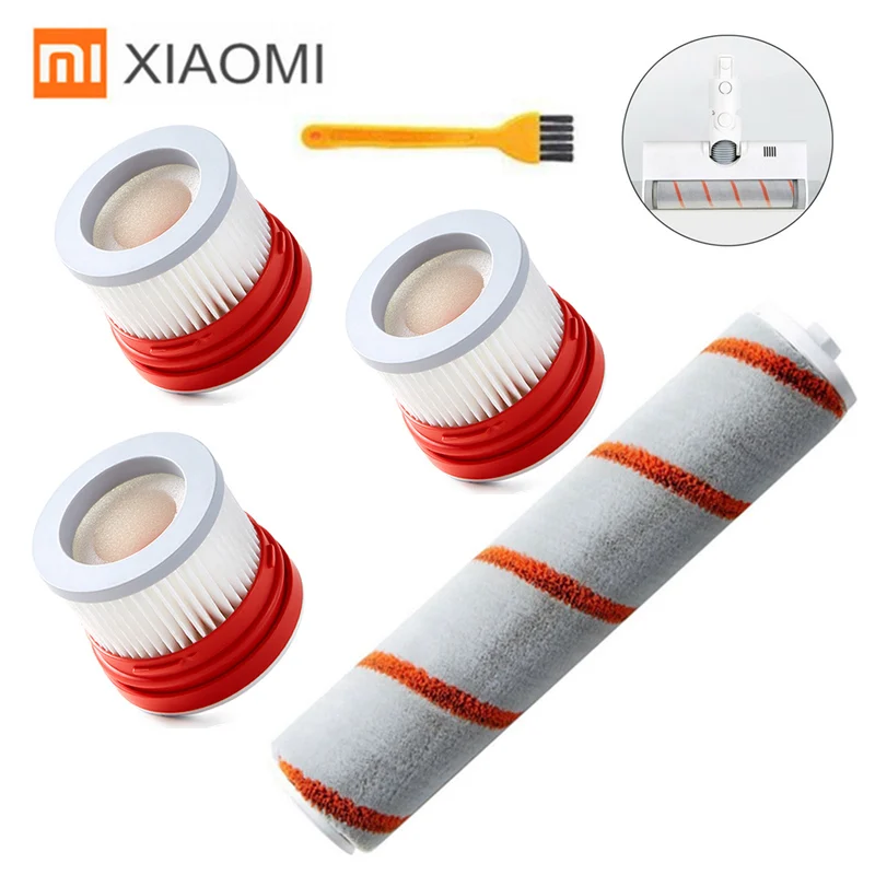 Замена HEPA фильтр роликовая щетка комплект для XIAOMI Dreame V9 портативные беспроводные Запчасти для пылесоса аксессуары