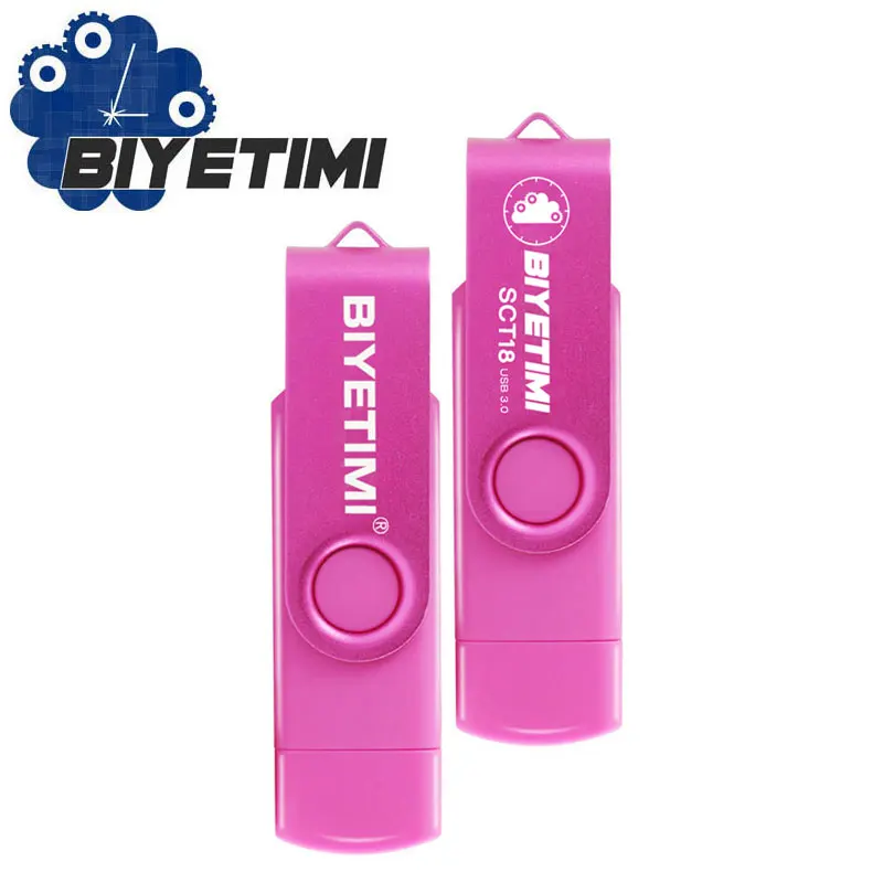 Biyetimi OTG USB флеш накопитель 3 0 для смартфона/ПК 64 ГБ 8 ручка подключения 16 usb 32 Гб