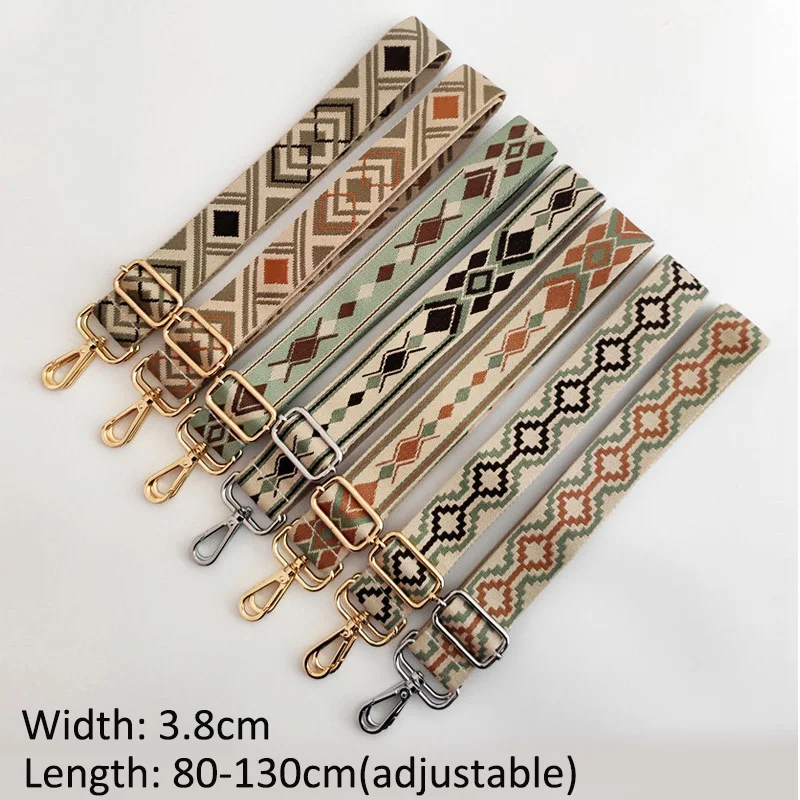 

Women Bag Strap Handbag Belt Wide Shoulder Crossbody Bag Straps Replacement Strap Accessory Bag Part Adjustable Belt For Bags