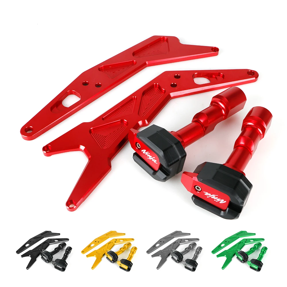 Для Kawasaki Ninja250 Ninja300 Ninja 250 250R 300 2013-2017 рамка Ползунки защита от падения аксессуары