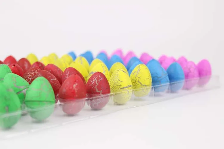 60pcs/box Magic Water Hatching Inflation Growing Dinosaur Eggs Toy For Kids Gift Child Educational Novelty Gag Toys | Игрушки и хобби