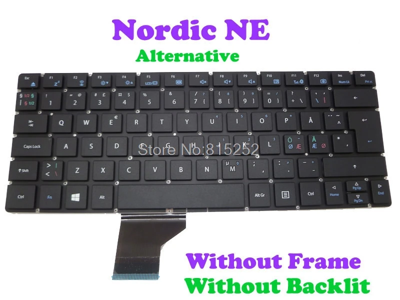 NE TR TI клавиатура для Gigabyte YH AZ12EA 5114P1 EU UK AZ12ED09 2Z703 TW142 Y11S AZ12ED43 NE142 AZ12ED13|Клавиатуры| |