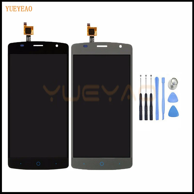 ЖК-дисплей YUEYAO для ZTE Blade L5 и сенсорный экран хороший дигитайзер в сборе замена