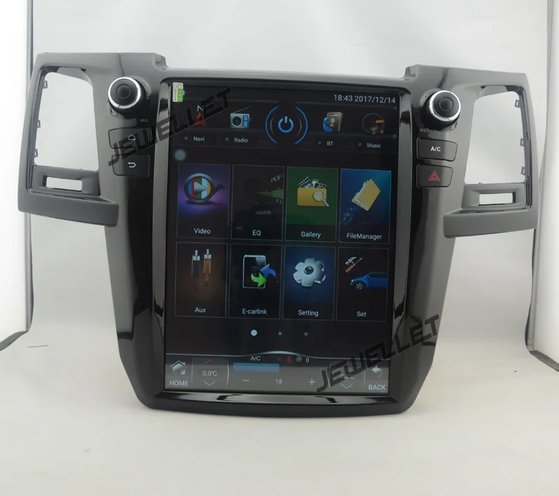 12 1 &quottesla style вертикальный экран octa core android 9 Автомобильный GPS навигатор для Toyota