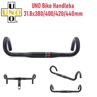 uno ultralight aluminum alloy bike handlebar 31 8x380400420440mm bicycle handlebar road bike accessories