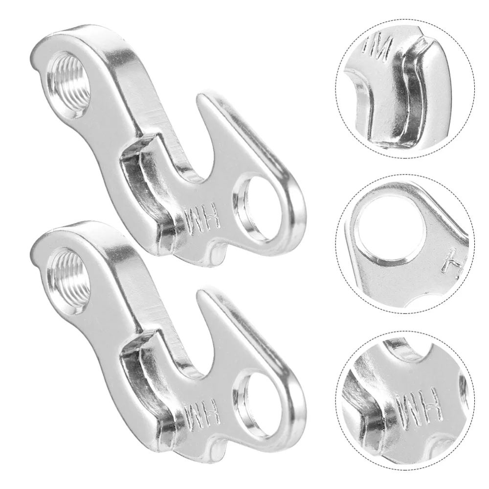 

2 Pcs Bike Rear Derailleur Hanger Bike Rear Gear Hanger Convertor Adapter Device