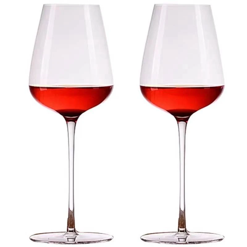 

2PCS/lot Tall Red Wine Glass Set Creative Personality Crystal Luxury Elegant Body Goblet Ins Nordic Wine- Glass Glase Wine