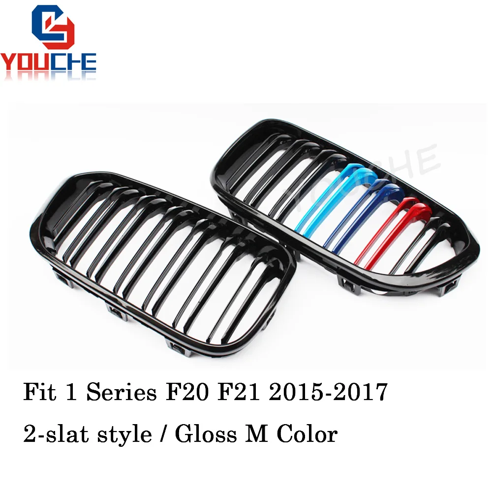 Сменная решетка для переднего бампера F20 хэтчбека BMW F21 1 серии 2015-2017 118i 120i 125i 128i M140i