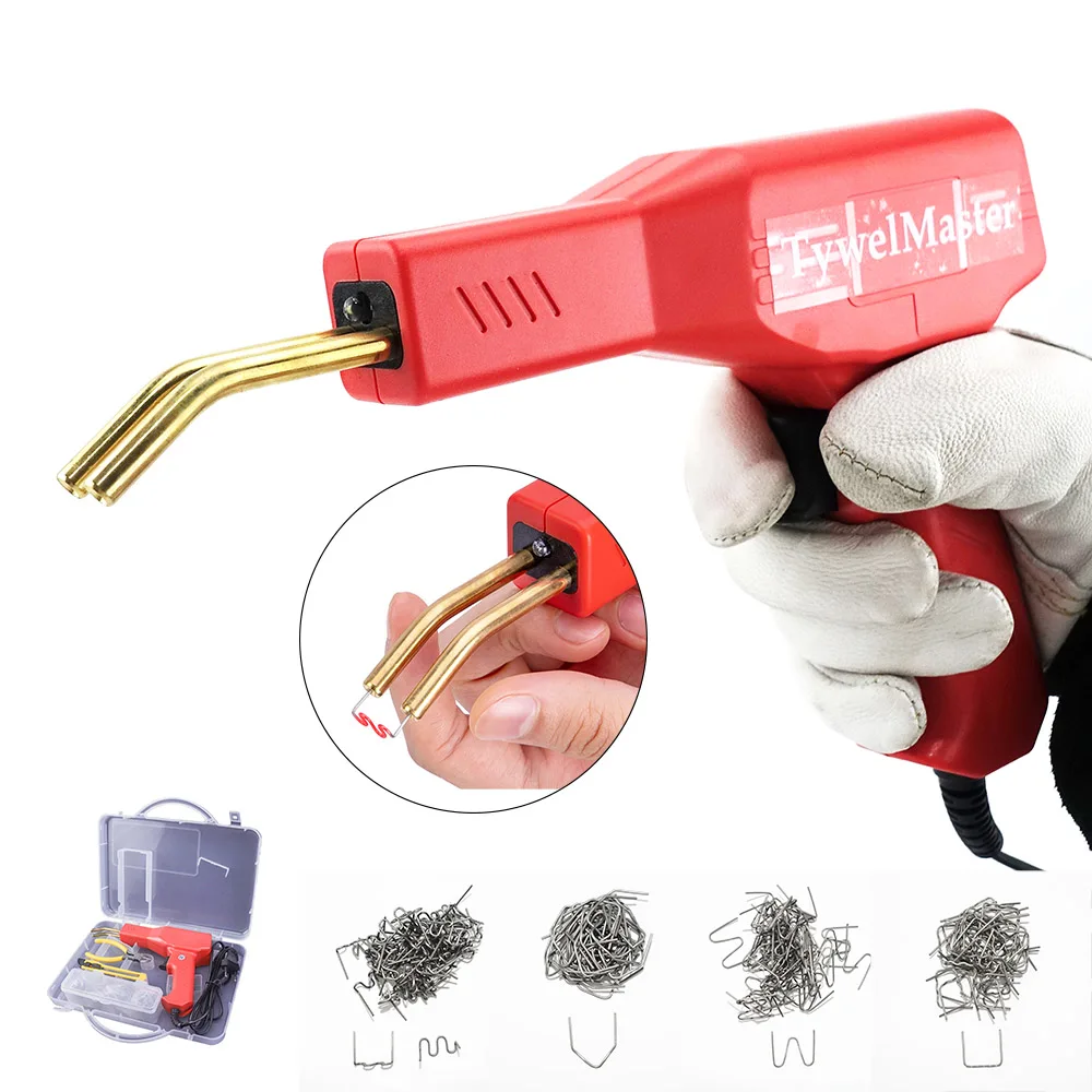 

Handy Plastic Welder Garage Tools Hot Staplers Machine Staple PVC Plastic Repairing Machine Car Bumper Repair Hot Stapler
