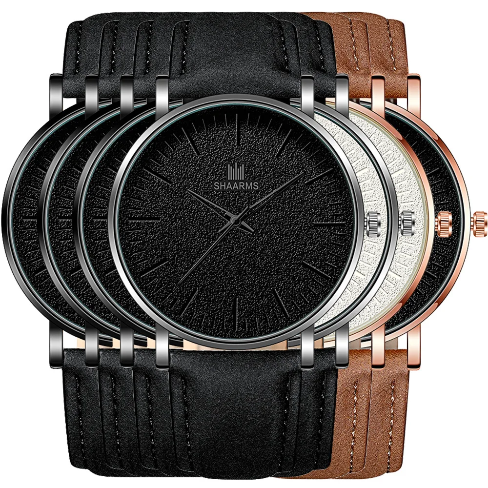 

Watch Men Luxury Wristwatch Top Brand Leather Watchband Buckle Business Sports Military Clock Gift for Men relogio masculino