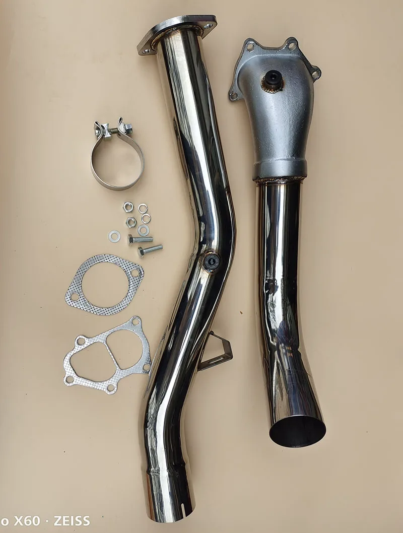 

3" Hi Flow Turbo Exhaust Downpipe FITS Subaru Impreza WRX Cat 2008-2016