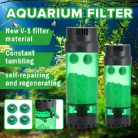 fluidized bed aquarium filter nitrifying bacteria air oxygen pump fish tank decoration device bubble stone accessories
