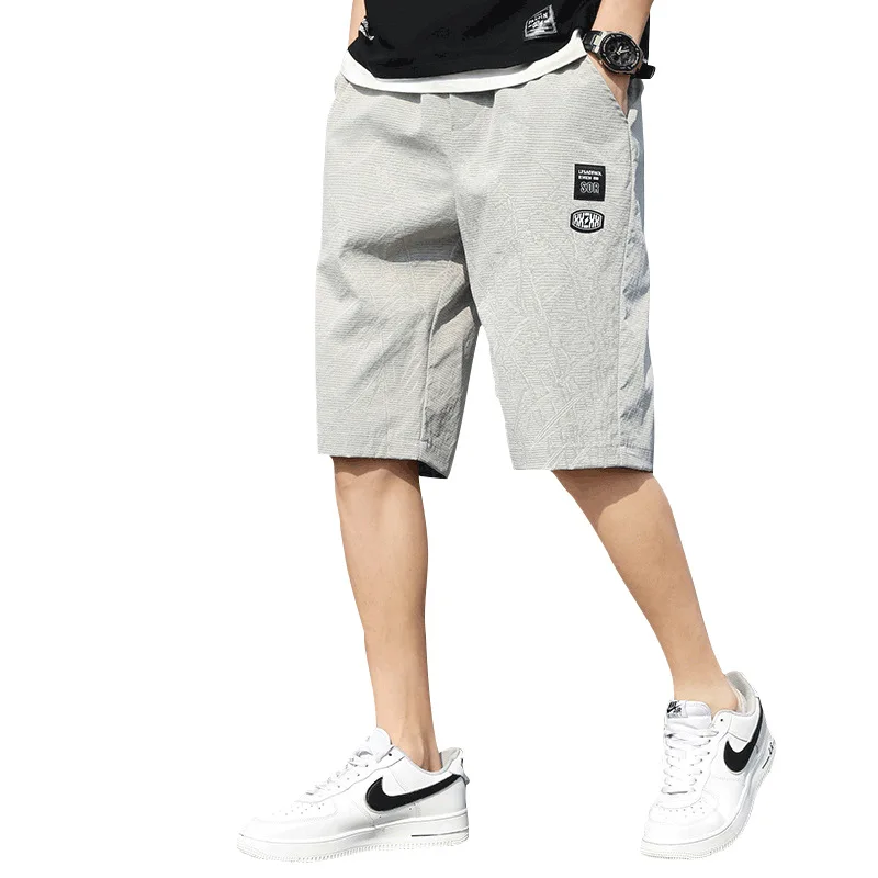 

Shorts Male 2021 Summer New Youth Beach Five-point Pants Korean Version of Loose Sports Trend Men's Five-point Pants