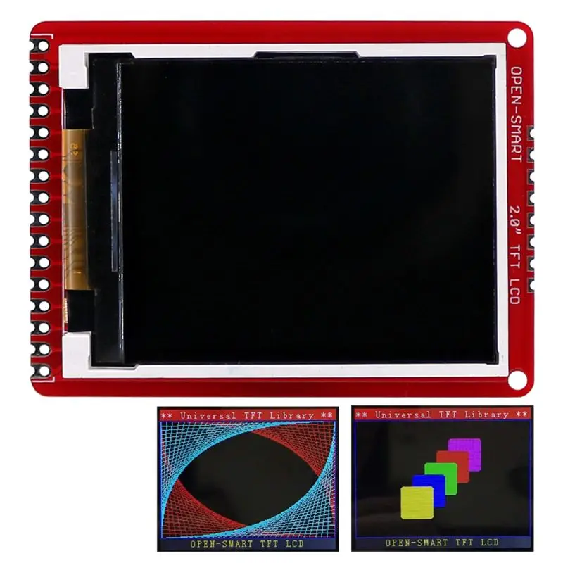 Расширительный модуль для ЖК экрана TFT 2 0 дюйма с SMD штырьками UNO R3 Nano Mega2560