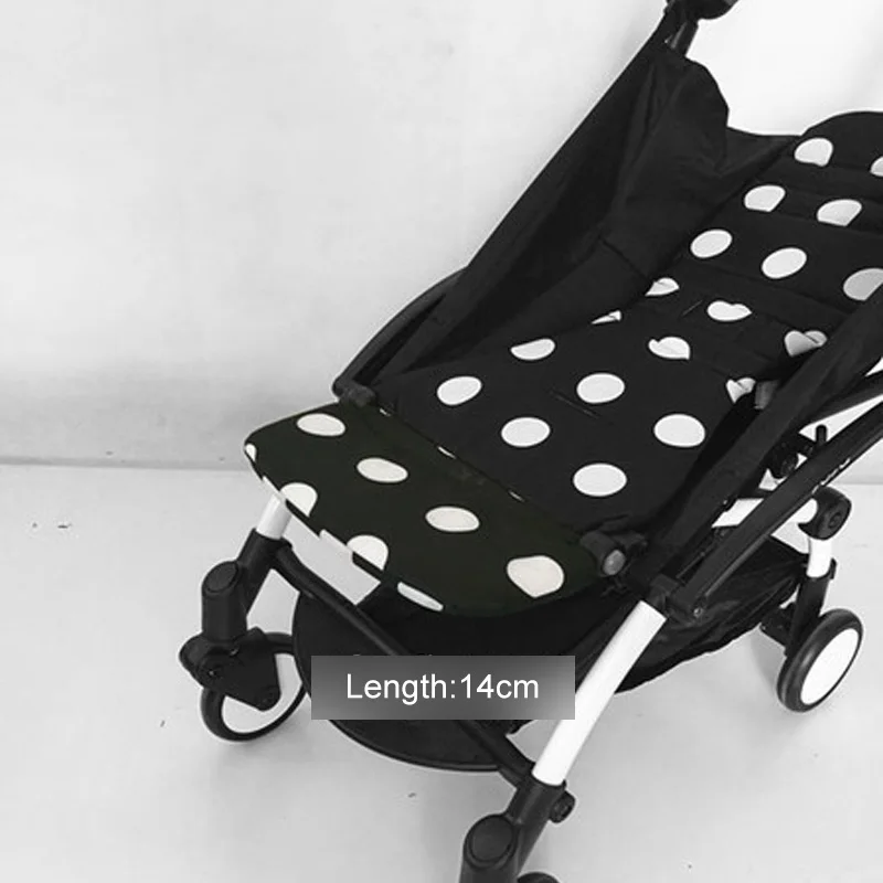 Black dot Детская коляска для ног подставка для ног удлинители для ног Babyzen YOYO+ коляска для новорожденного - Цвет: Black dot