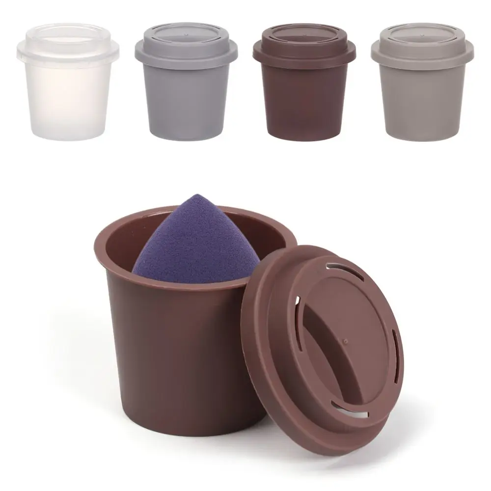 Форма кофейной чашки губки для макияжа держатель блендера сушилка косметики