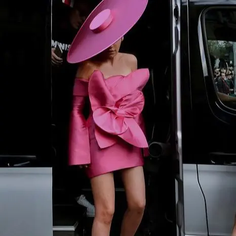 

Женское атласное мини-платье с открытыми плечами, модное платье ручной работы из тафты с цветами и розами, платья больших размеров