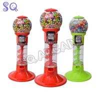 spiral coin operated vending machine arcade candy vendor capsule chewing gum toy vending machine