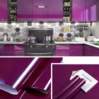 Виниловые самоклеящиеся обои yazi с белыми блестками, виниловые рулоны для мебели, кухни, черного цвета, Размер 10 м, для стен, золотые