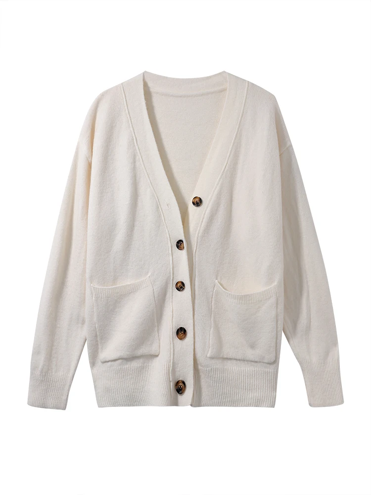 

woman sweaters 2020 autumn winter vintage korean clothes oversized casual pink long sleeve top coat cardigan knitted sweater