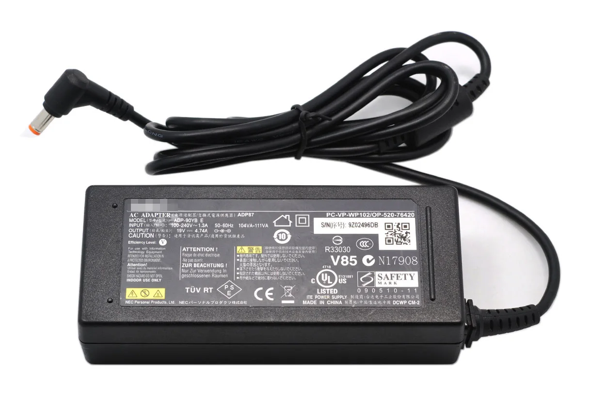 Используется/подходит для ноутбука NEC адаптер питания 19 в 5 А Φ E ADP87 универсальное