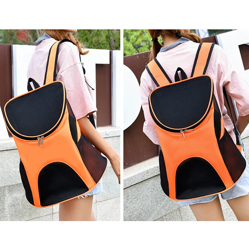 1 шт. Портативный Открытый собачий питомец двойная сумка через плечо рюкзак для